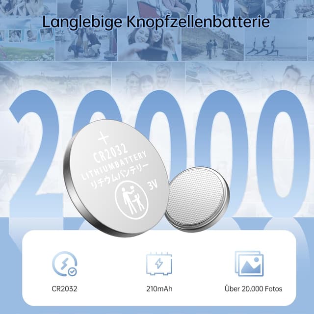 Thumbnail 4 de ATUMTEK Kameraselbstauslöser Bluetooth 5.2, 2er-Pack