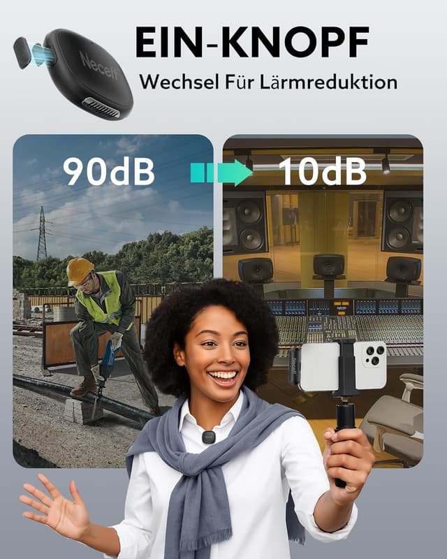 Detalle 2 de Neceff Echo Air 2 USB-C Mikrofon