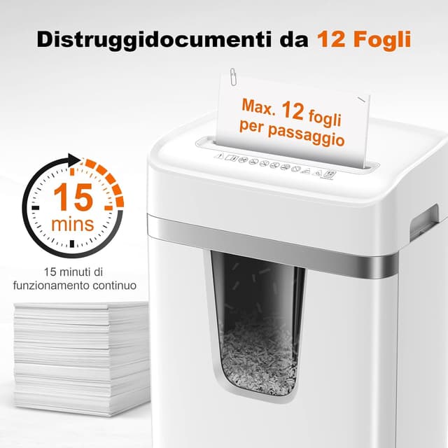 Detalle de Bonsaii C282-A distruggi documenti P-4