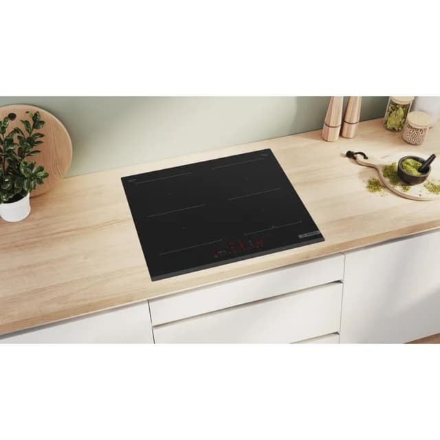 Detalle de Bosch PVQ631HC1E placa inducción 59,2 cm Home Connect