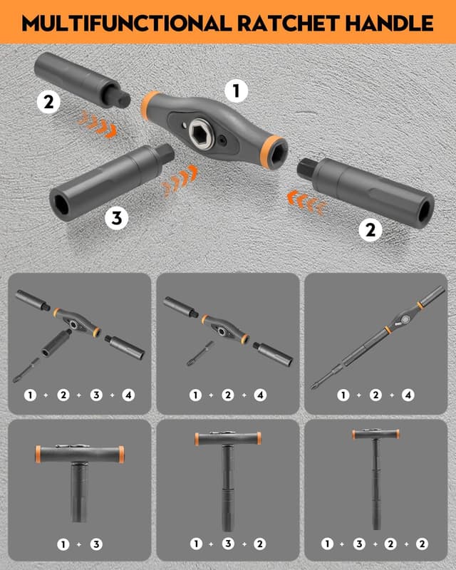 Thumbnail 6 de Saker 42-in-1 Magnetic Screwdriver Set