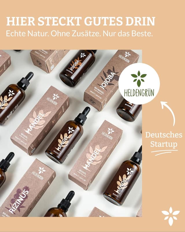 Thumbnail 6 de Heldengrün Mandelöl Bio 100 ml