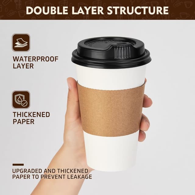 Thumbnail 4 de YEEHAW 16oz coffee cups 50 pack