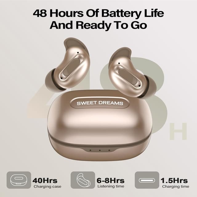 Thumbnail 6 de aggoo D20 Schlafkopfhörer 48h