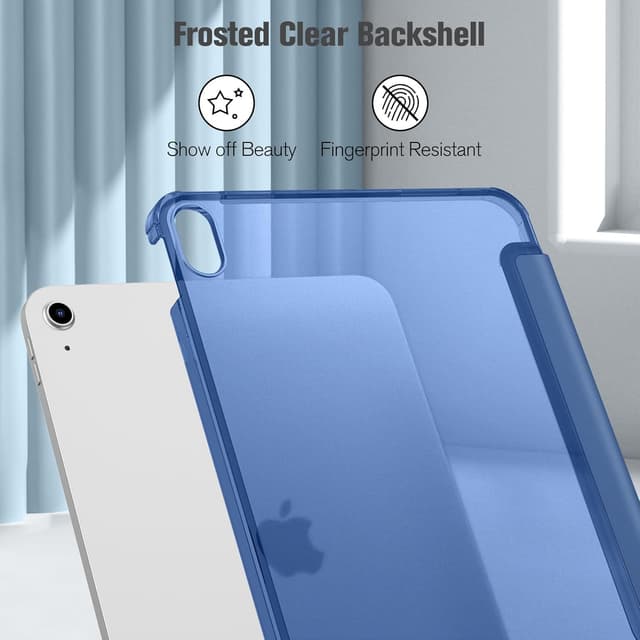 Detalle de FINTIE Custodia per iPad 11ª e 10ª generazione: cover sottile con auto sveglia/sonno Navy