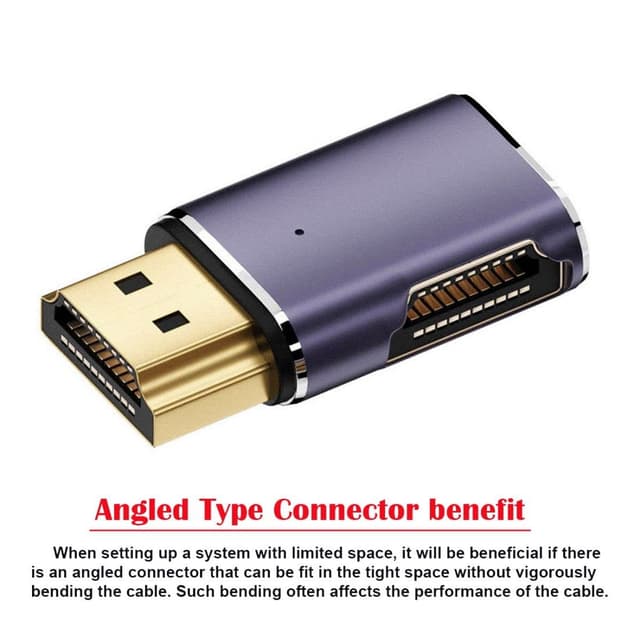 Detalle 2 de HDMI 2.1 Konverter Adapter CY 8K 60 Hz