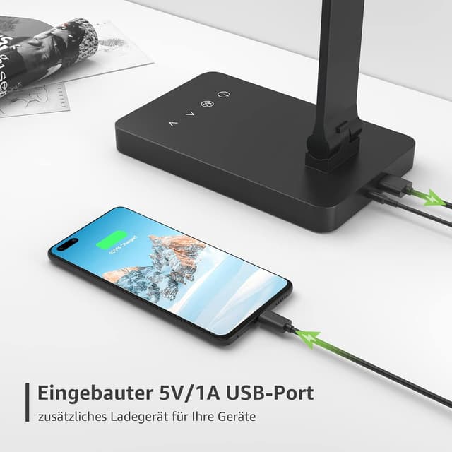 Detalle 2 de Lepro Schreibtischlampe 15W