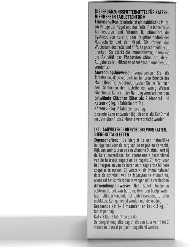 Thumbnail 2 de Vetocanis Levure de Bière Chat 60 comprimés