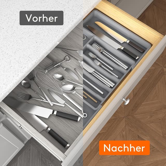 Thumbnail 5 de Lifewit Besteckkasten 56,9 cm verstellbar