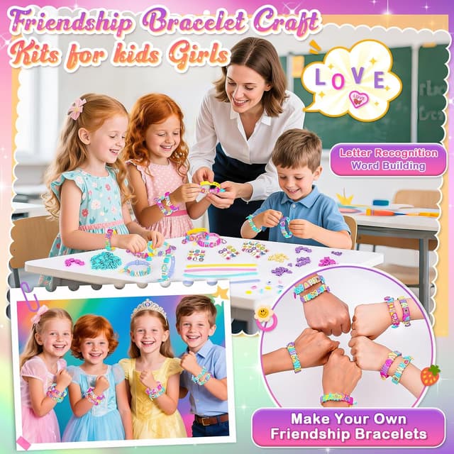 Detalle de Friendship Bracelet Making Kit for Girls
