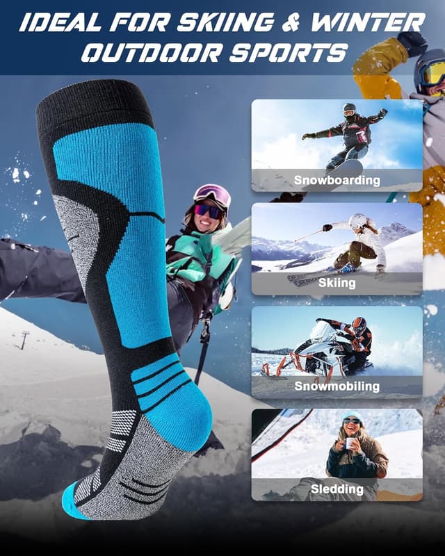Thumbnail 5 de Niorasen chaussettes de ski 30 % laine