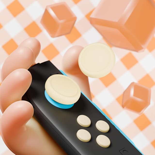 Detalle de PlayVital Switch 2 button grips set