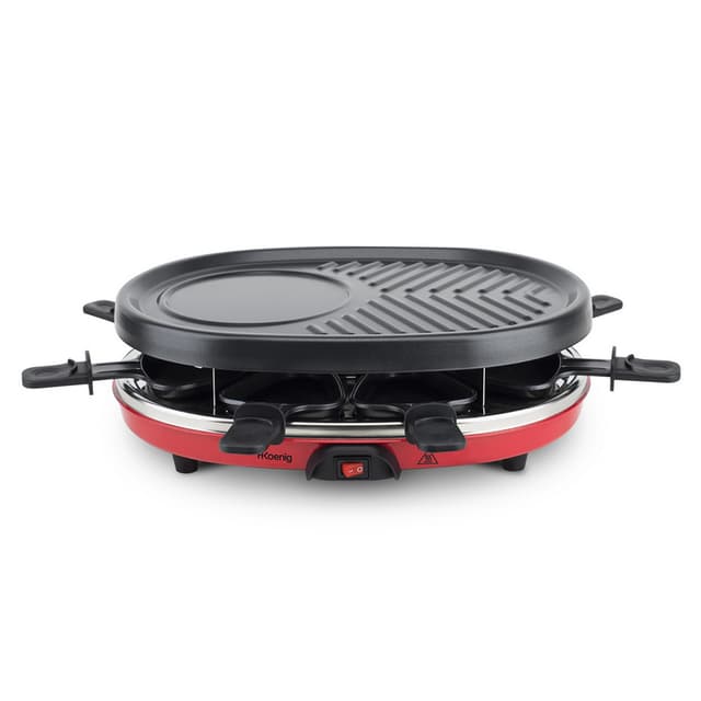 Detalle 2 de HKoenig RP412 Raclette/Grill 900W