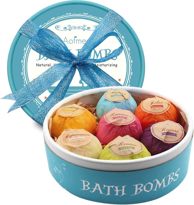 Imagen de Aofmee Bath Bombs Gift Set 7pcs en OfertitasTOP