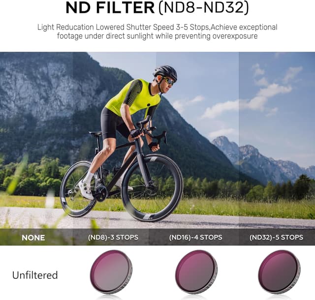 Detalle de STARTRC PHOTO Osmo Action 6 ND Set 4er