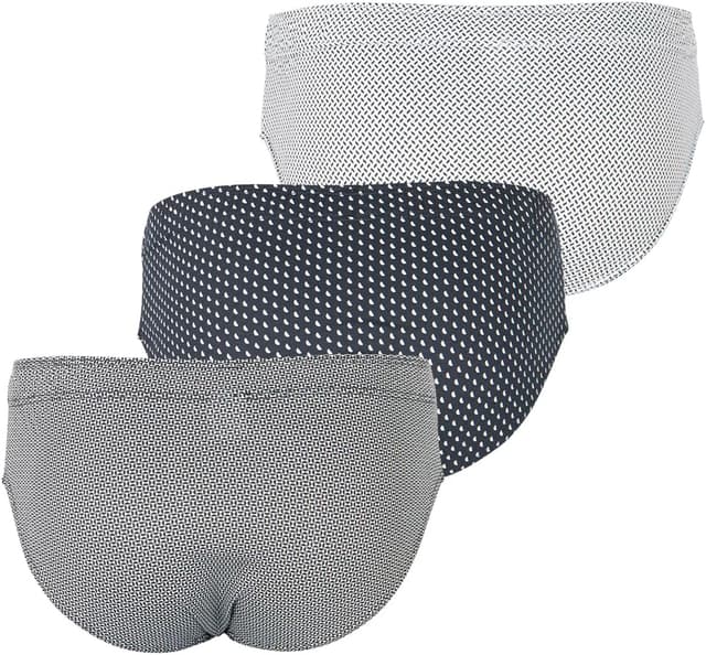 Detalle de Eminence lot de 3 slips taille basse homme en jersey 100% coton peigné (motif)