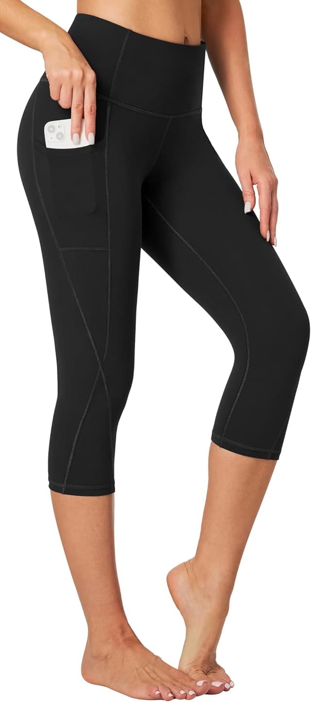 Detalle de Heathyoga Capri Leggings for Women ⚙
