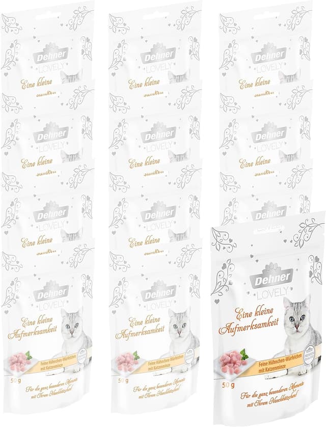 Detalle 2 de Dehner Katzensnack Lovely Premium 600 g