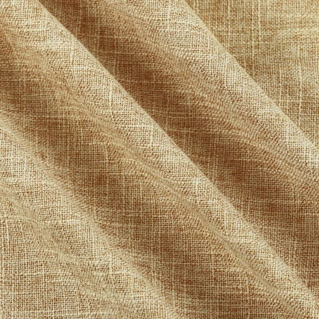 Detalle de Madizz 2er-Set Kissenbezüge aus Polyester-Leinen (Beige, 40x60 cm) mit verdecktem Reißverschluss