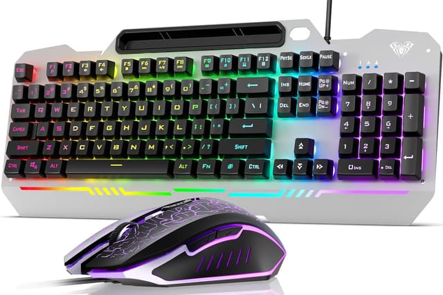 Detalle de AULA T102 104-Key Gaming Keyboard