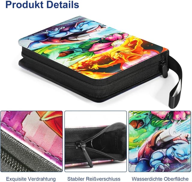 Detalle de Sammelalbum für Pokémon Karten 50 Seiten