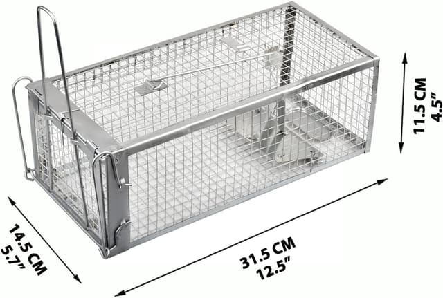 Thumbnail 1 de Anyhall 2-Pack Humane Live Mouse Cage Traps 🐭