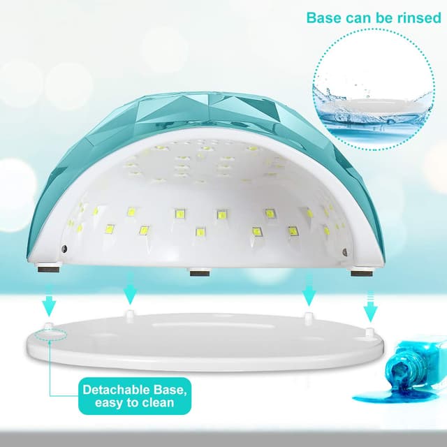 Detalle de Janolia Nageltrockner Lampe 86 W LED-UV