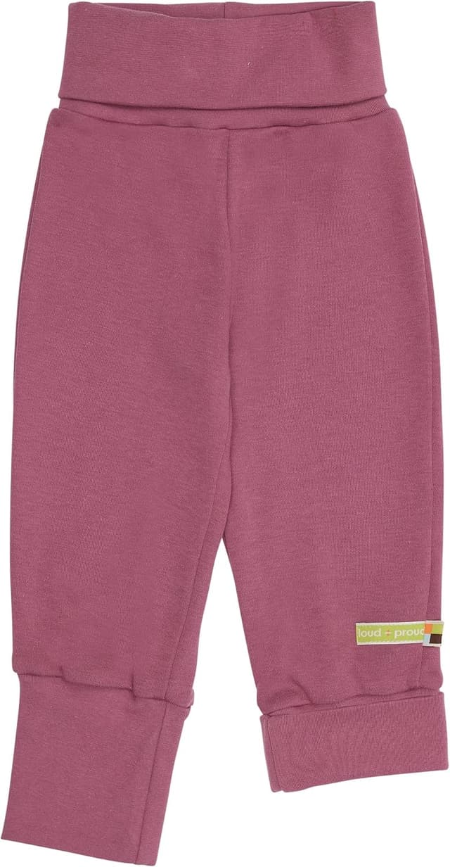 Detalle de loud + proud Unisex Baby Mitwachs Hose (GOTS-zertifiziert)