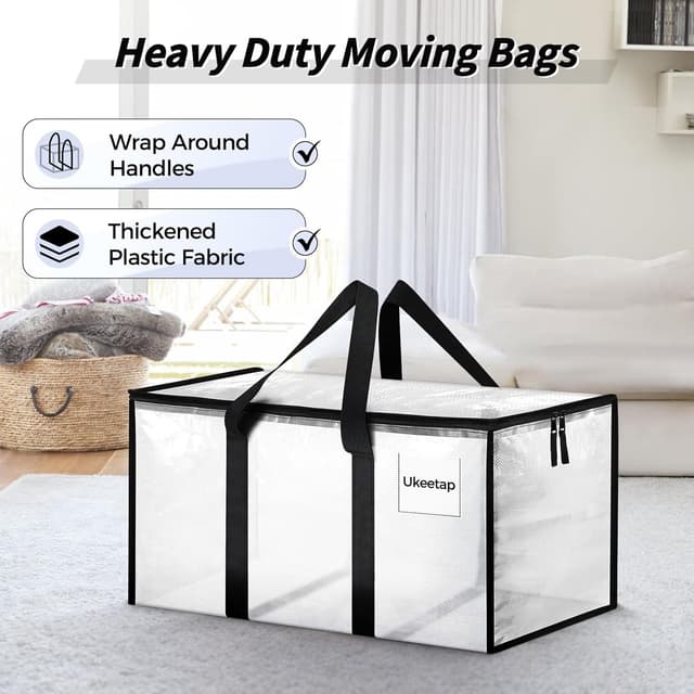 Detalle 2 de 8 Pack Extra Large Moving Bags 24gal