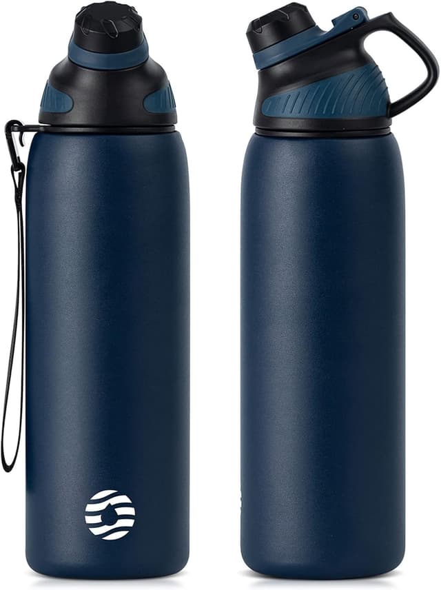 Detalle de Fjbottle Stainless Steel Water Bottle with Magnetic Lid (BPA-free, Vacuum Insulated) 600ml–1.5L