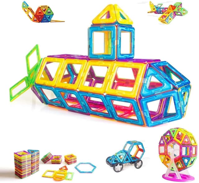 Imagen de CONDIS Magnetische Bausteine 95 Teile – Kreatives Lernspielzeug en OfertitasTOP