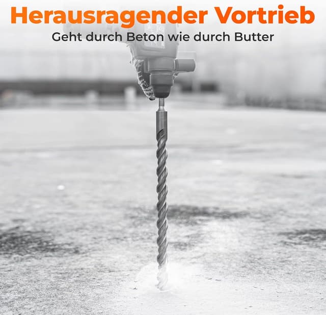 Detalle 2 de Foret béton SDS Plus BAUBECK 30 mm