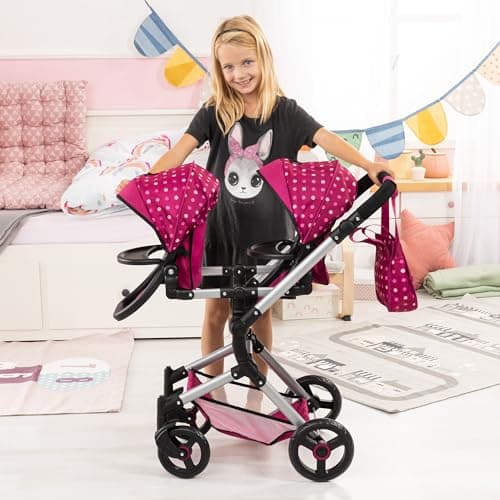 Thumbnail 5 de Bayer Design 26267AA Cochecito para muñecas gemelas 🎎