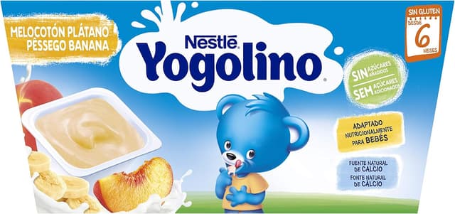Thumbnail 4 de YOGOLINO NESTLÉ Melocotón y Plátano 🥭🍌 Pack 6