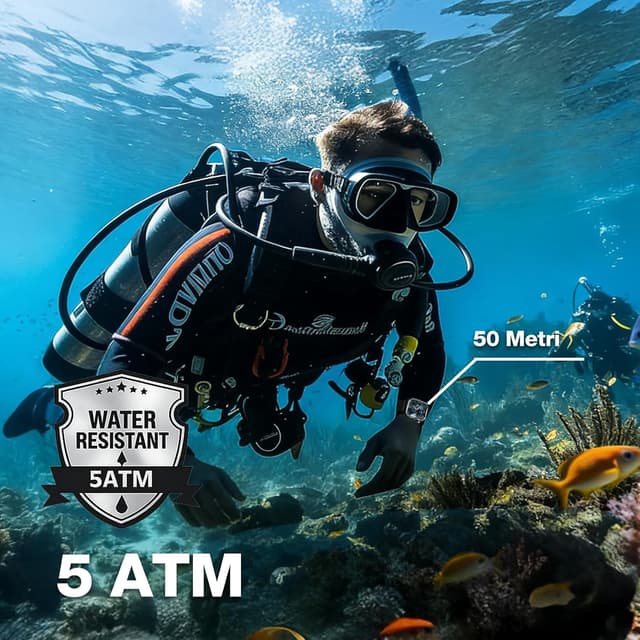 Detalle de AGM Legion 3 Smartwatch Uomo con torcia, schermo AMOLED da 1,95" e chiamate Bluetooth