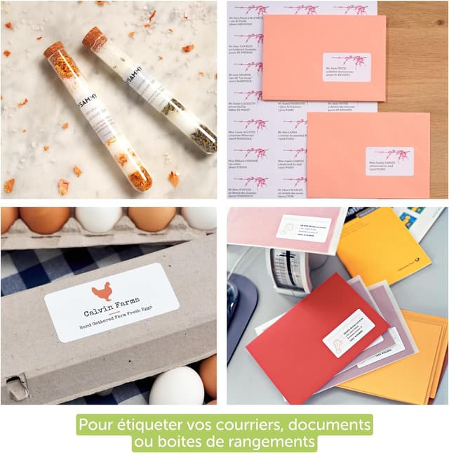 Detalle 2 de AVERY Pochette 252 étiquettes adressage