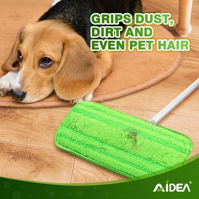Thumbnail 5 de AIDEA Mopa de Microfibra recambios pack 4 🧽