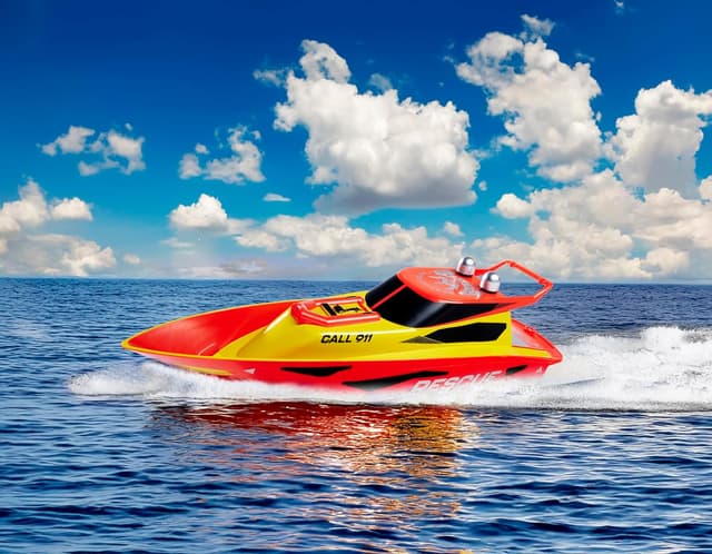 Detalle de RC Rescue Boot 2,4G mit 350 mm