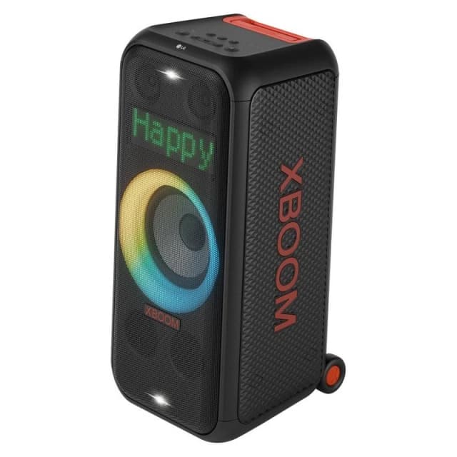 Detalle de LG XBOOM XL7S altavoz portátil Bluetooth de 2 vías con LED y potencia de 250W (negro)