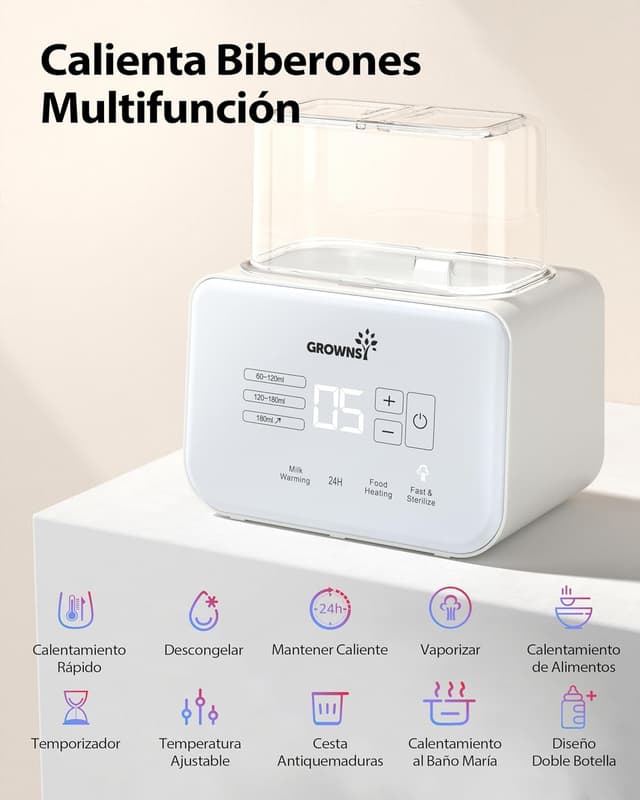 Thumbnail 6 de Grownsy Calienta Biberones 9 en 1 📷