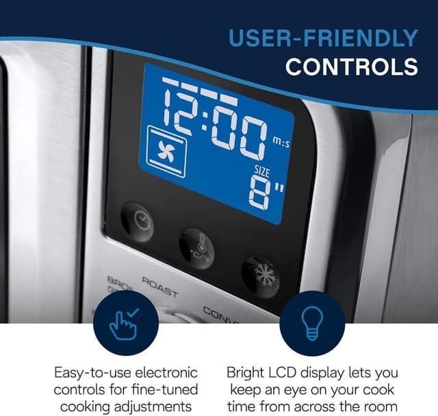 Thumbnail 6 de De'Longhi Digital Air Fry Toaster Oven 14L 🍞