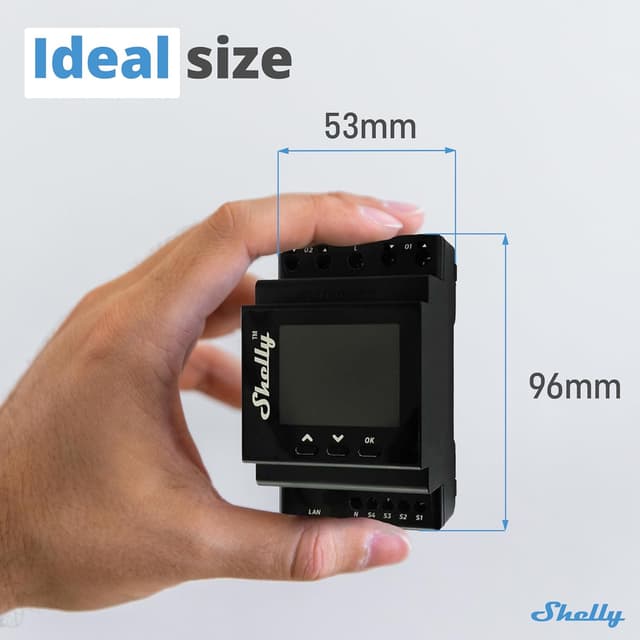 Thumbnail 6 de Shelly Pro Dual Cover/Shutter PM 2 canali