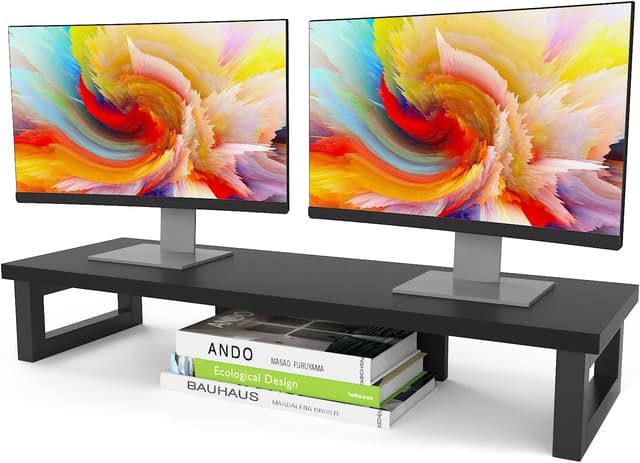 Detalle de WESTREE Dual Monitor Stand Riser for 2