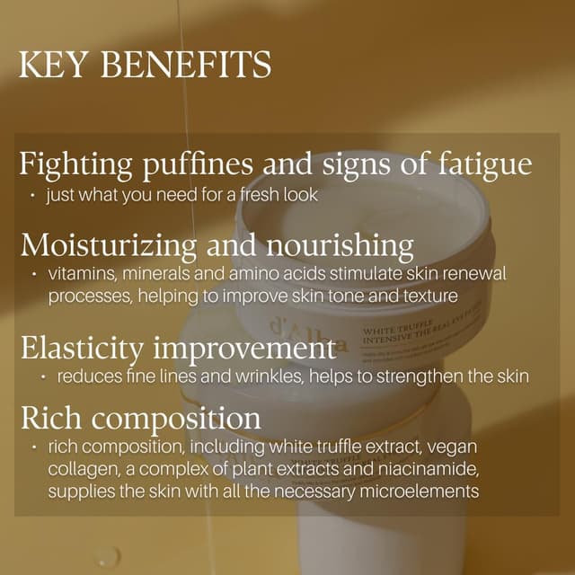 Thumbnail 5 de d'alba Piedmont White Truffle Eye Patch 68 unidades