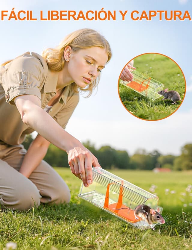 Thumbnail 6 de TAKRINK Trampa para ratones 2 unidades 1 diseño