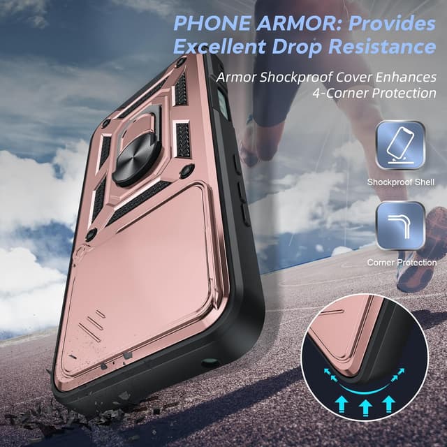 Thumbnail 4 de LeYi Honor 400 Lite rugged case with camera cover
