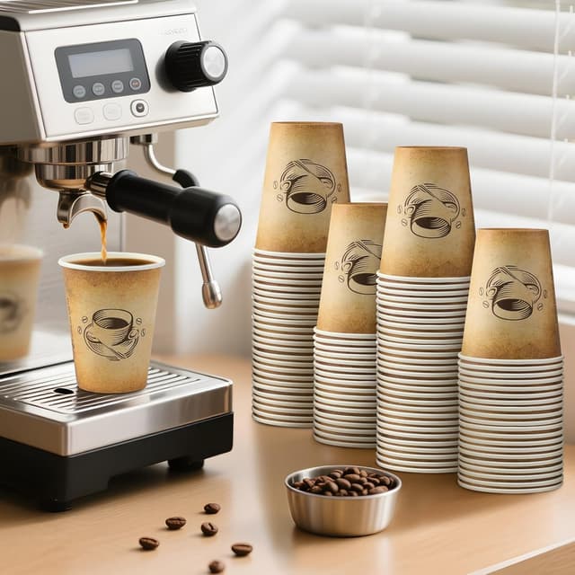 Thumbnail 3 de Clawsoff 12oz Paper Cups