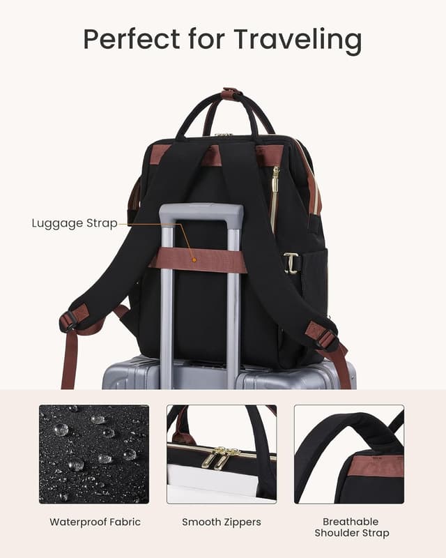 Thumbnail 4 de LOVEVOOK Laptop Backpack 15.6" for Women
