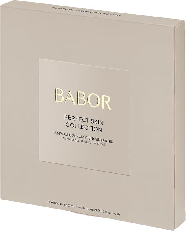 Detalle 1 de BABOR Perfect Skin Collection – Set regalo di fiale intense per viso, 14 giorni