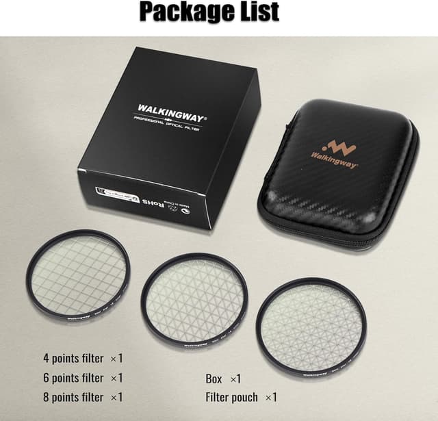 Thumbnail 6 de Walking Way Star Filter Set 72mm